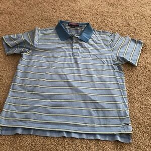 VINEYARD VINES blue combo striped size M Polo